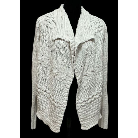 Gap Cream Multi Weave Cardigan XL - Picture 1 of 5